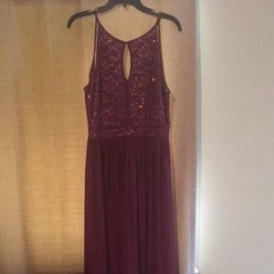 Full length David’s bridal dress